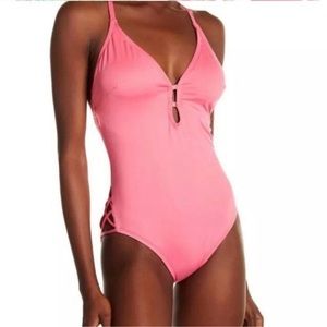 Pink swimsuit Laundry by Design Azalea Pink swimsuit